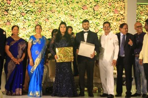 Le Meridian Hotel Chairman Palani G Periasamy Daughter Ananthi - Vinoth Wedding Reception