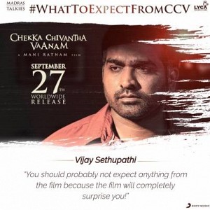 'Chekka Chivantha Vaanam will surprise you' - Vijay Sethupathi